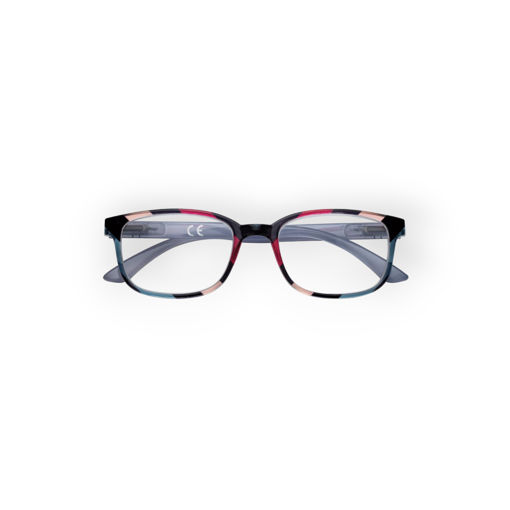 Picture of ZIPPO READING GLASSES +1.50 RED/BLACK/BLUE STRIPED
